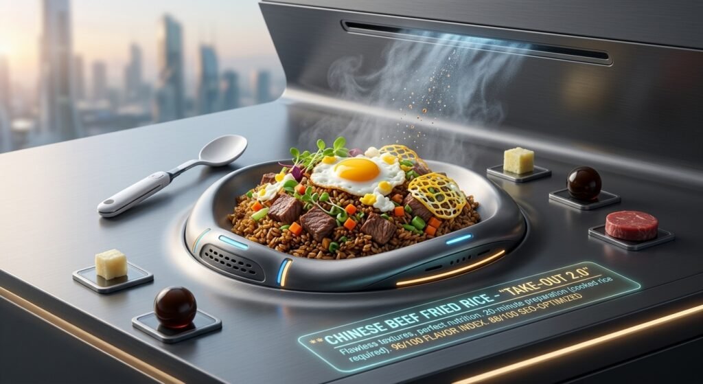 Chinese Beef Fried Rice Recipe