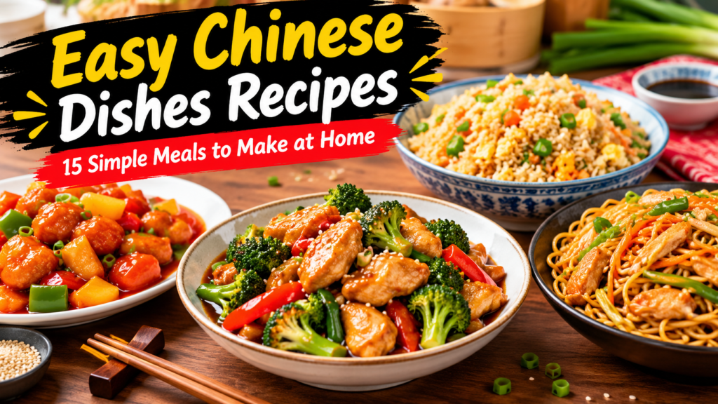 easy Chinese dishes recipes